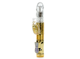 Rechargeable Butterfly Gold - Pênis vai-e-vem