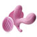 Fire Butterfly Rose - Vibrador Aquecedor Recarreg (Imagem 1 de 3)