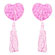 Nipple Adesivo com Rosinhas e Pingentes - Pink (Imagem 1 de 2)