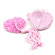 Nipple Adesivo com Rosinhas e Pingentes - Pink (Imagem 2 de 2)