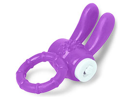 Bunny Vibrating Ring Purple -Anel peniano vibrador