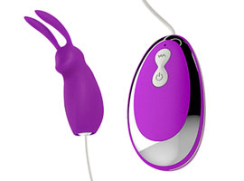 Docoo Bunny Vibrating Egg Purple - 20 funções