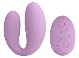 Remote Control U Smile Vibrator Purple - Casais
