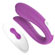 S-Hande Mermaid Purple - Vibrador casais - 9 modos (Imagem 2 de 3)