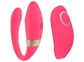 Man Nuo Swan Pink - Vibrador para Casal Silicone