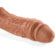 Cyber Penis Sleeve W/ Scrotum Ring Brown - Capa (Imagem 3 de 3)