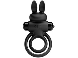 Pretty Love Vibrant Penis Ring Black III