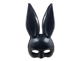 Bunny Black - Máscara Fetiche importada