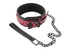 Collar With Leash Red - Coleira com corrente