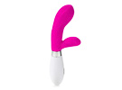 Dick Silicone Vibrator Magenta - 10 funções