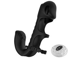 Ergonomic Vibrating Cock Ring - 2 vibradores