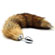 Silver Butt Plug 3.5 w/ Fox Tail - Plug anal metal (Imagem 1 de 2)