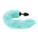 Fox Tail & Cat Ear Blue - Plug com cauda Luminosa (Imagem 2 de 2)