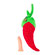 Pimenta Secreta - Porta sextoys com pênis (Imagem 1 de 3)