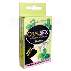 Oralsex - Protetor para Sexo Oral - Menta
