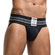 Jockstrap / Jockmail Cós largo - Preto (Imagem 1 de 2)