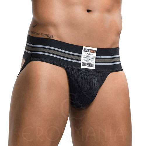 Jockstrap / Jockmail Cós largo - Preto