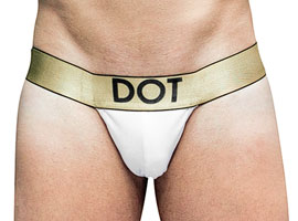 Tapa Sexo Masculino Branco - Jockstrap