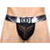 Jockstrap Fetiche - Tapa Sexo - Preta (Imagem 1 de 2)