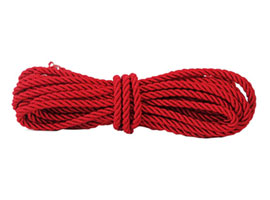 Corda Shibari 50 tons - 5 metros - Vermelha