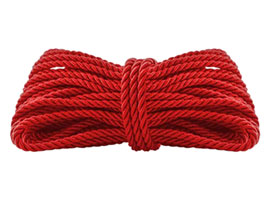Corda Shibari 50 tons - 10 metros - Vermelha