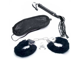 Kama Sutra Erotic Accessory Set - Kit Fetiche Sado