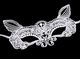 Máscara Sensual Cat - Rendada