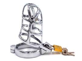 Metal Chastity Device - Anel de castidade