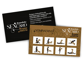 Raspadinha Kama Sutra Sex Card - c/ 10 cartelas