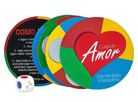 Jogo do Amor - Dado e raspadinha