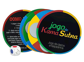 Jogo do Kama Sutra Hétero - Dado e Raspadinha