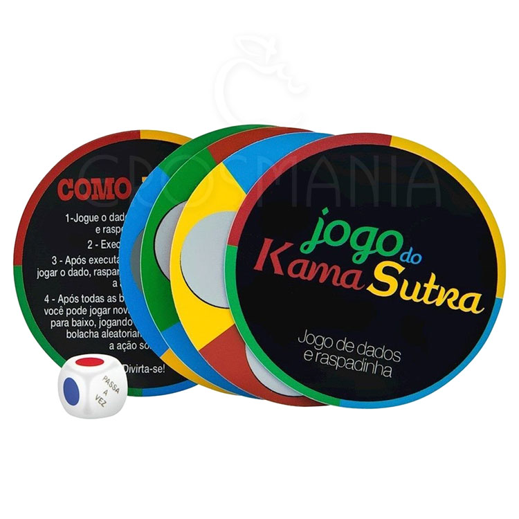 Jogo do Kama Sutra Hétero - Dado e Raspadinha