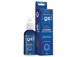 K-Gel Ultra Siliconado - Lubrificante íntimo - 30g