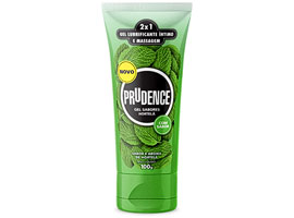 Lubrificante Prudence Sabor e Aroma Hortelã 100g