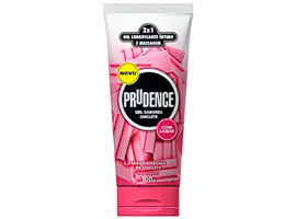 Lubrificante Prudence Sabor e Aroma Chiclete 100g