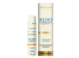 Beijo Grecus - Shock Ice - Vibra e Refresca - 17ml