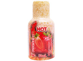 Gel Hot Beijável - Morango com Champanhe - 30ml