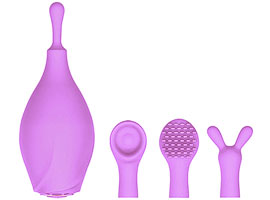 Dibe Mini Sex Massager Purple - Vibrador 4 pontas