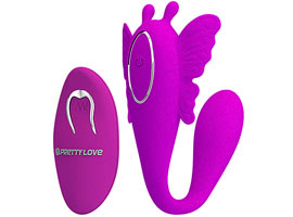 Pretty Love Chimera - Vibrador Casal Borboleta