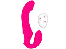 Roma - Strapless Vibrator Pink - Controle Remoto