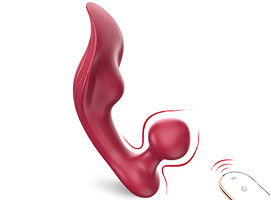 Chomper Rct - Vibrador Anal e Vaginal - Silicone