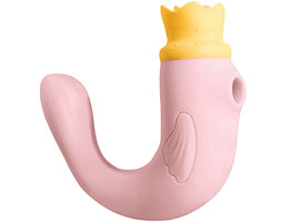 Queen Crown 2.0 - Vibrador 3 em 1 - Sugador