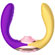 C Major - 3 em 1 - Vibrador Sugador e Ponto G (Imagem 1 de 3)