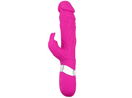 Vibrador de Ponto G e Clitóris Pink - SI