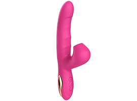 Thrusting Pleasure Pink - vibra, suga e rotativo
