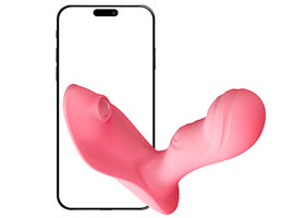 Pink Vibrator - Sugador e Tapping - APP