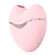 S-Hande Honey Heart Pink - Sugador e Vibrador (Imagem 1 de 4)