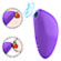 Sugador e Vibrador com 10 modos - Roxo (Imagem 2 de 4)