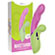 Macetando - Vibrador Rabbit Ponto G - Rosa e Verde (Imagem 4 de 4)