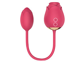Double Rose - Sugador de Clitóris com Bullet